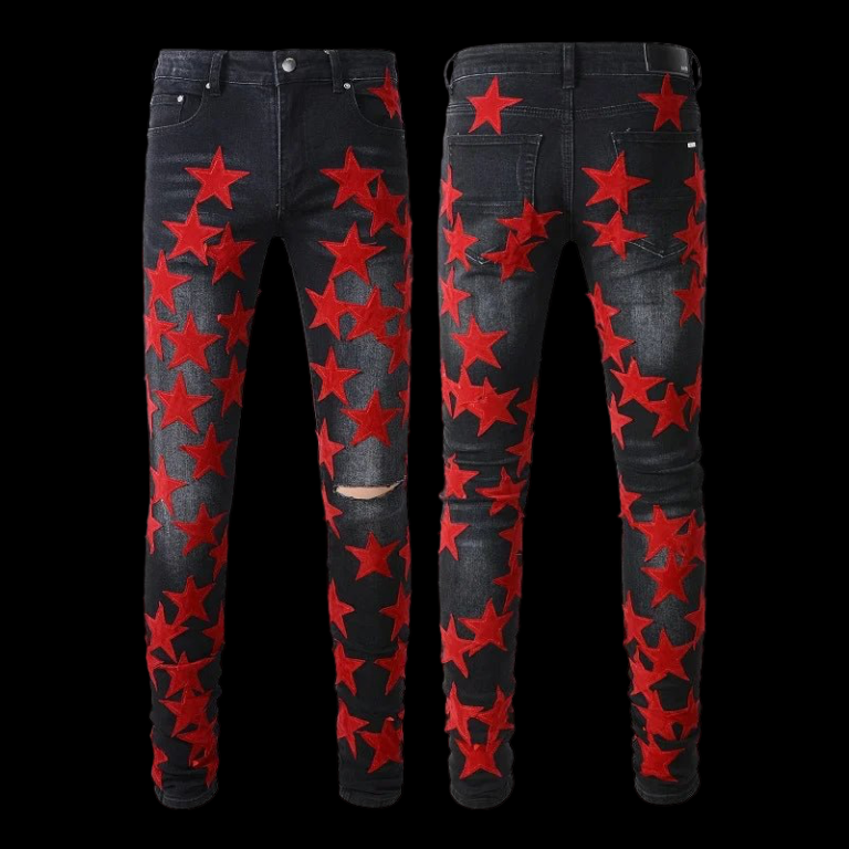 JEANS AMIRI – RED STAR - Footstreet