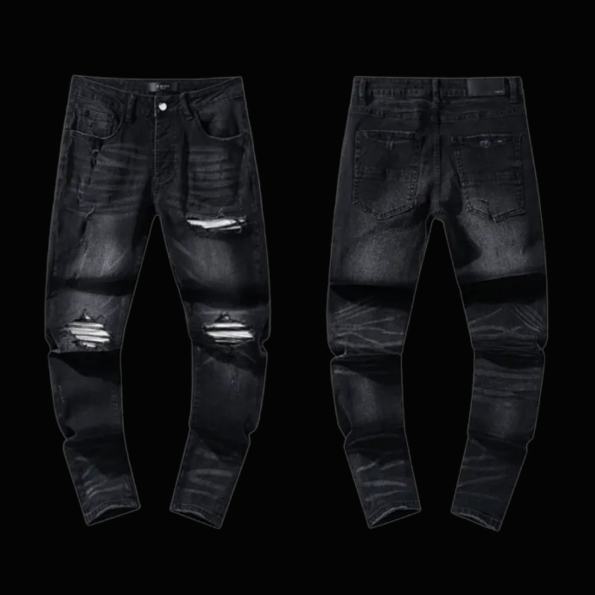 Jeans Amiri nero - skinny uomo 2025