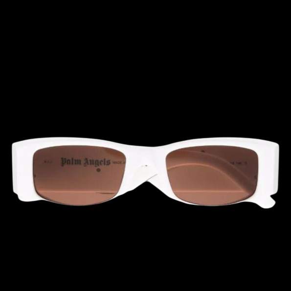 Rectangle Frame Sunglasses White 2025